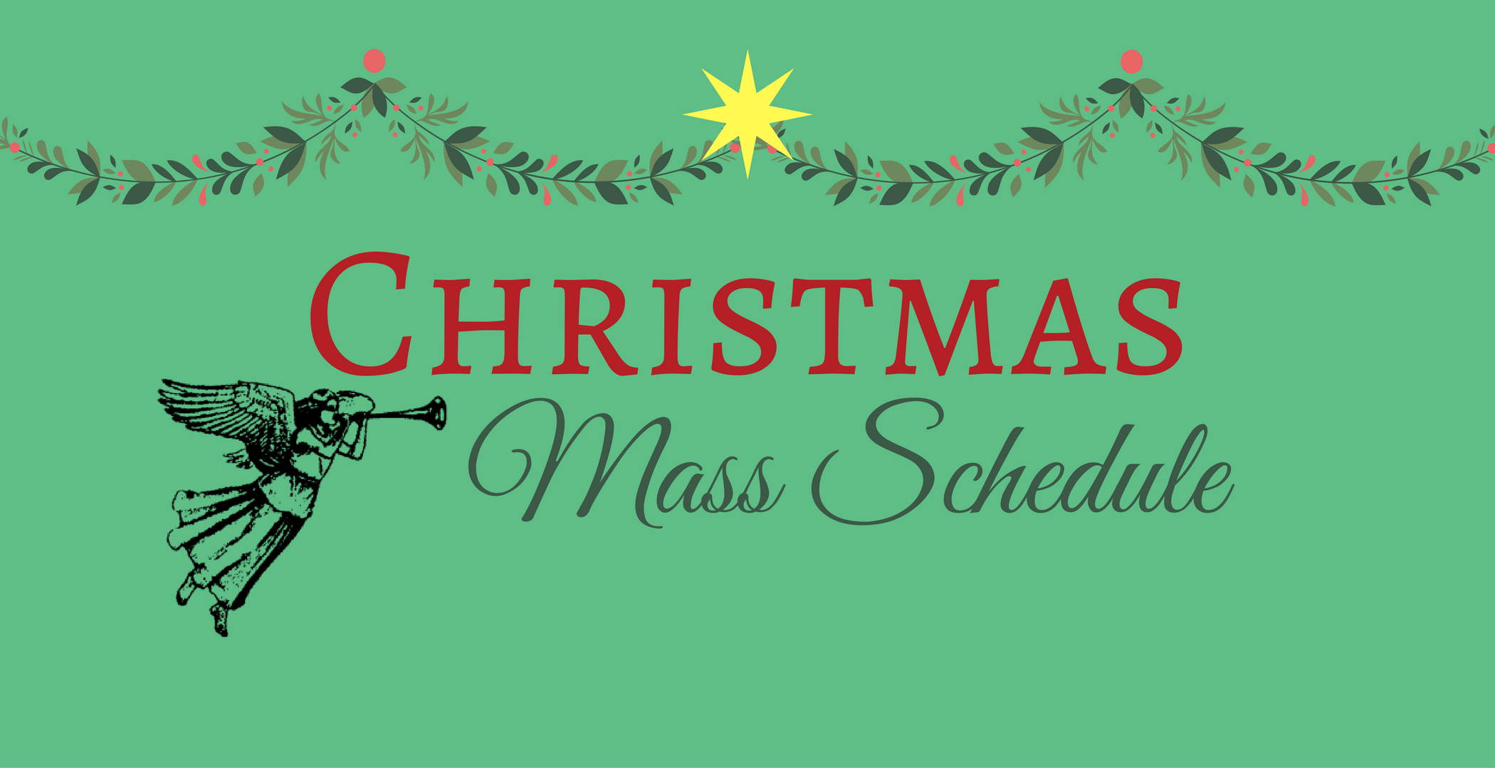 Christmas Mass Schedule