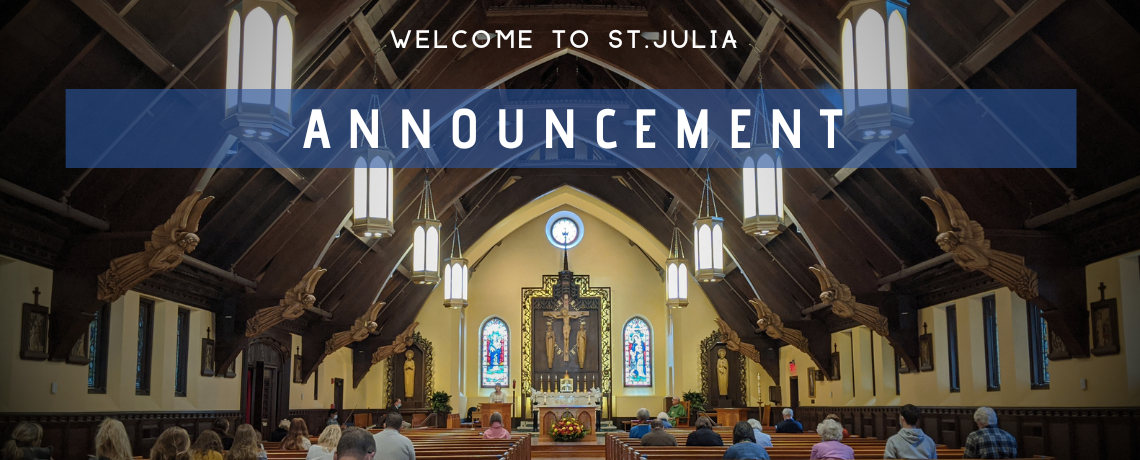 WELCOME:  Our New Pastors in June
